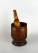 British Treen Turned Wood Mortar & Pestle