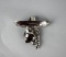 McClelland Barclay Sterling Silver Brooch of Head of Central American Woman