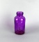Round Purple ½ kg Glass Apothecary Bottle
