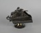 Silver Plated Sugar Scuttle with Original Scoop