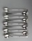 Gorham “1938” Sterling Silver Iced Teaspoons, Nine Pieces