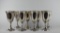 Set of Eight Gorham Sterling Silver #272 Goblets Monogrammed “B”