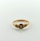 10K Gold and Diamond Ring, Size 6.5