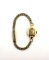 14K Gold Case Ladies Bulova Wristwatch with Gold Filled Adjustable Size Bracelet