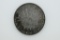 1854 Zacatecas, Mexico First Republic 8 Reales M.O. Milled Silver Coin
