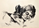 Hyacinthe Kuller-Baron (American, 1936-  ) Ltd. Ed. (97/170) Print “The Easy Rest”