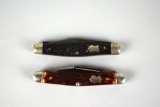 Two Two-Blade Pocket Knives: Boker 3588 & George Wostenholm I*XL
