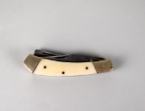 Bear Hunter Two-Blade Razor Knife, Solingen Stainless 440