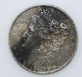 Circulated 1900 Morgan Silver Dollar