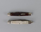 Two Case XX Two-Blade Knives: One Dot 92042 B & Other, USA