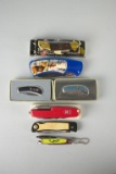 Lot of Nine Utility & Collector Knives: Taylor, Royal Crest & Others
