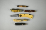 Lot of Six Compromised Pocket Knives
