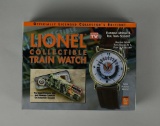 Lionel Collectible Train Watch with Original Packaging & Certificate of Authenticity