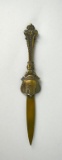 “Old Stone Mill”  Newport, RI Brass Letter Opener