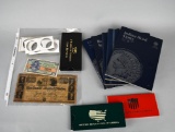 Lot of Replicas, Collector's Folders, and Military Payment Certificate
