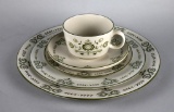 Lot of 45 Pieces of Franciscan “Heritage” Family China, Oven Safe & Color Fast