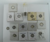 Lot of Barber & Mercury Head Silver Dimes
