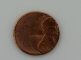 Misstrike Lincoln Memorial Penny