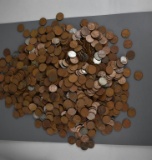 Lot of 1940s Wheat Pennies