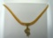 Vintage Hobe Couture 17” Necklace with Pendant in Excellent Condition