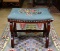 Vintage Needlepoint Stool