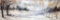 Stanley C. Brodey (Amer., 1920-2001) Winter Field, Watercolor, Signed Lower Right