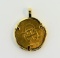 Late 16th C. Spanish Felipe II 4 Escudos Fine Gold Coin, Seville Mint w/ Certificate of Authenticity