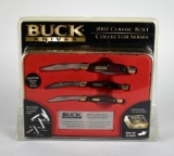 Buck 2007 Classic Bolt Collector Series Pocket Knives with Collector's Tin