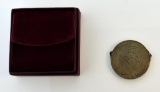 1847 France 5 Francs L. Phillipe I Silver Coin Hollowed Craft Knife & Scissors by Elos Argent Massif