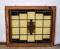 Art Deco Stained Glass Window Panel