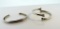 Two Vintage Sterling Silver Bracelets
