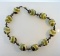Glazed Clay Bead 19” Necklace