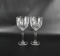 Two Marquis by Waterford Crystal “Omega” 8.5” H Wine Glasses (Lots 145-148 Match)