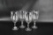 Four Marquis by Waterford Crystal “Omega” 8.5” H Iced Beverage Glasses (Lots 145-148 Match))