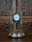 Vintage Schatz 1881 Brass Anniversary Skeleton Clock with Glass Dome, Germany