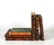 Lot of Six Leather Bound Books