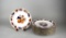 Nine Royal Worcester “Evesham”, Fine Porcelain Dinner Plates