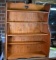 Knotty Pine Bookshelf with Heart Cutout