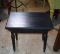 Black Painted Side Table