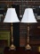 Pair of Mark Roberts Buffet Style Lamps