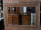 Rectangular Gilt Wood Framed Beveled Glass Wall Mirror