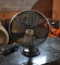 Century by Hunter Three Speed Black Table Top Oscillating Fan