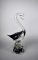 Hand Blown Art Glass Swan Figurine
