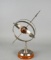 Globe with Arrow Sculpture Decor