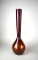 Waterford “Evolution” Red & Amber 18” Glass Vase