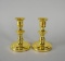 Pair of Baldwin Brass Candleholders