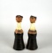 Carol Kaminski Studio Art Pottery Figural Oil & Vinegar Couple