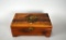 Vintage Hand Carved Wooden Trinket / Jewelry Box