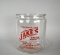 Large Vintage “Everything's Jake” Jake's Salted Peanuts Counter Jar, No Top