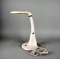 White Magnifier Desk Lamp